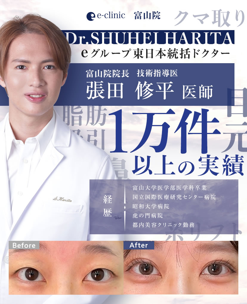 富山院院長の張田医師のバナー